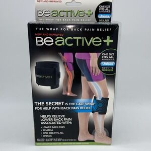 BeActive Plus + Wrap Instant Relief Lower Calf Brace Sciatica‎ Nerve Back Pain